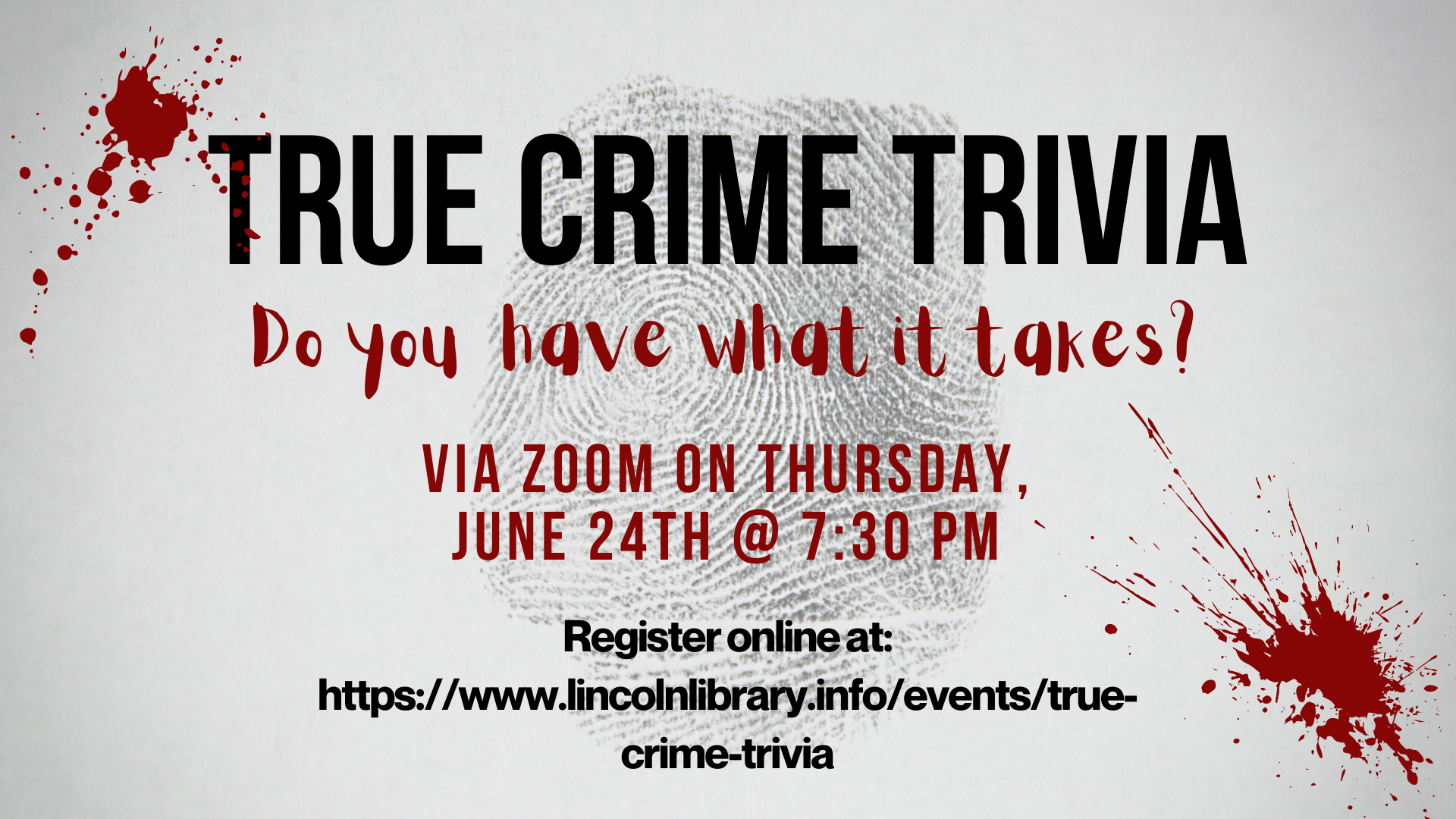 True Crime Trivia