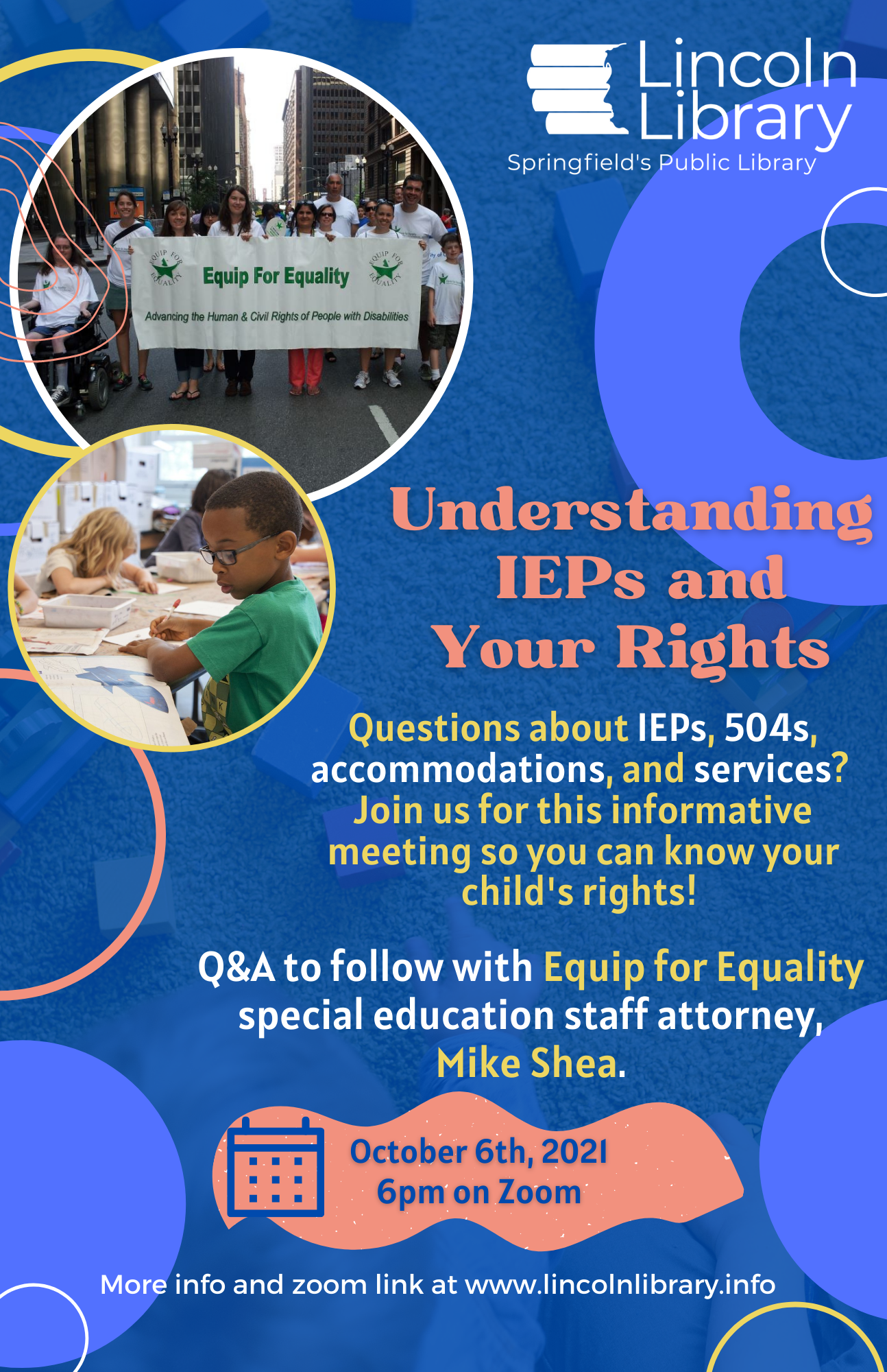 Parenting Seminar: Understanding IEPS and Your Rights