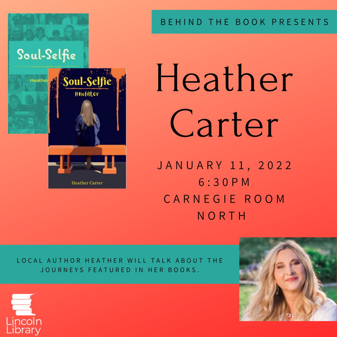 Photo of Heather Carter and her books