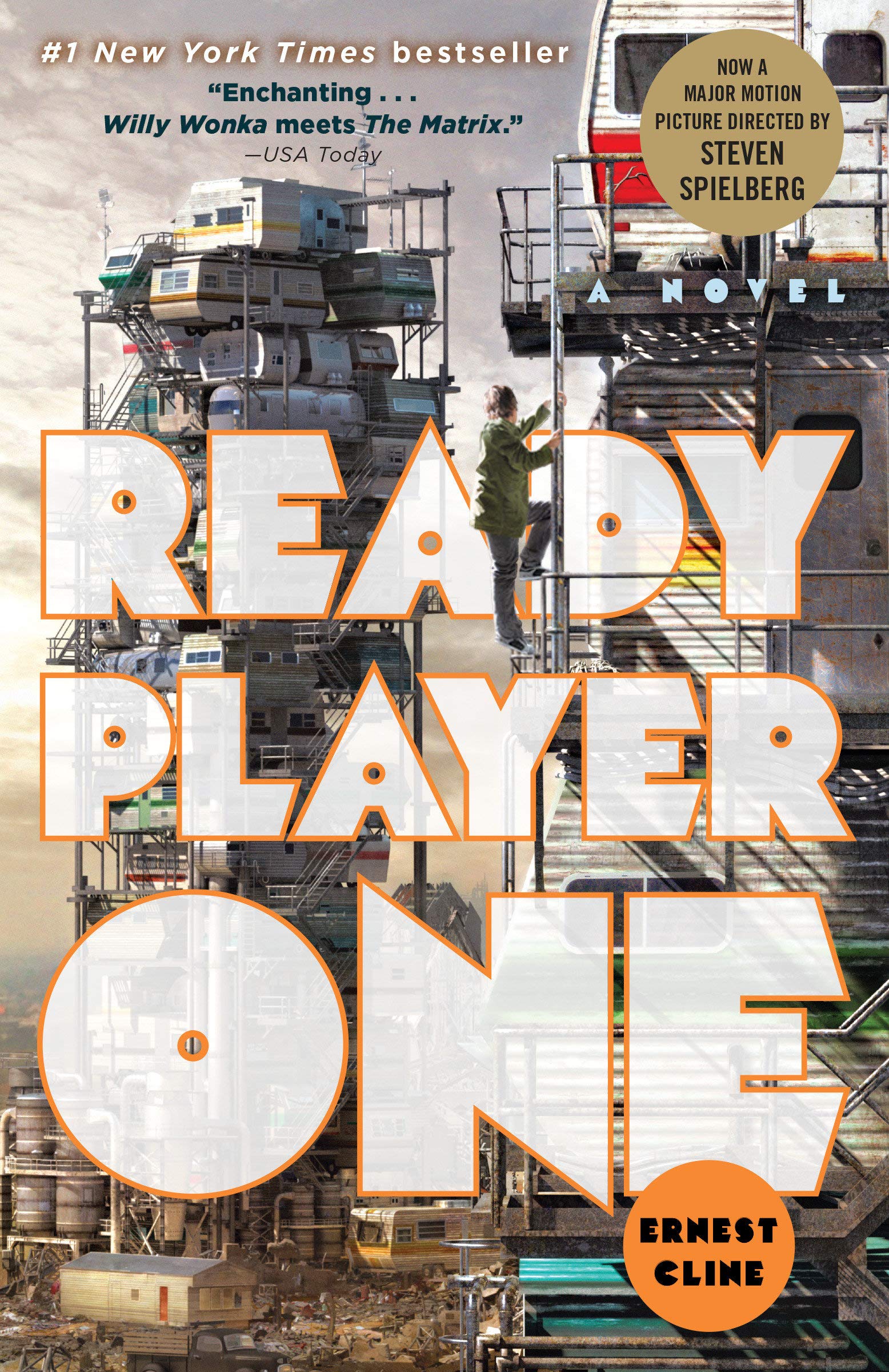Book cover for Ready Player One 
