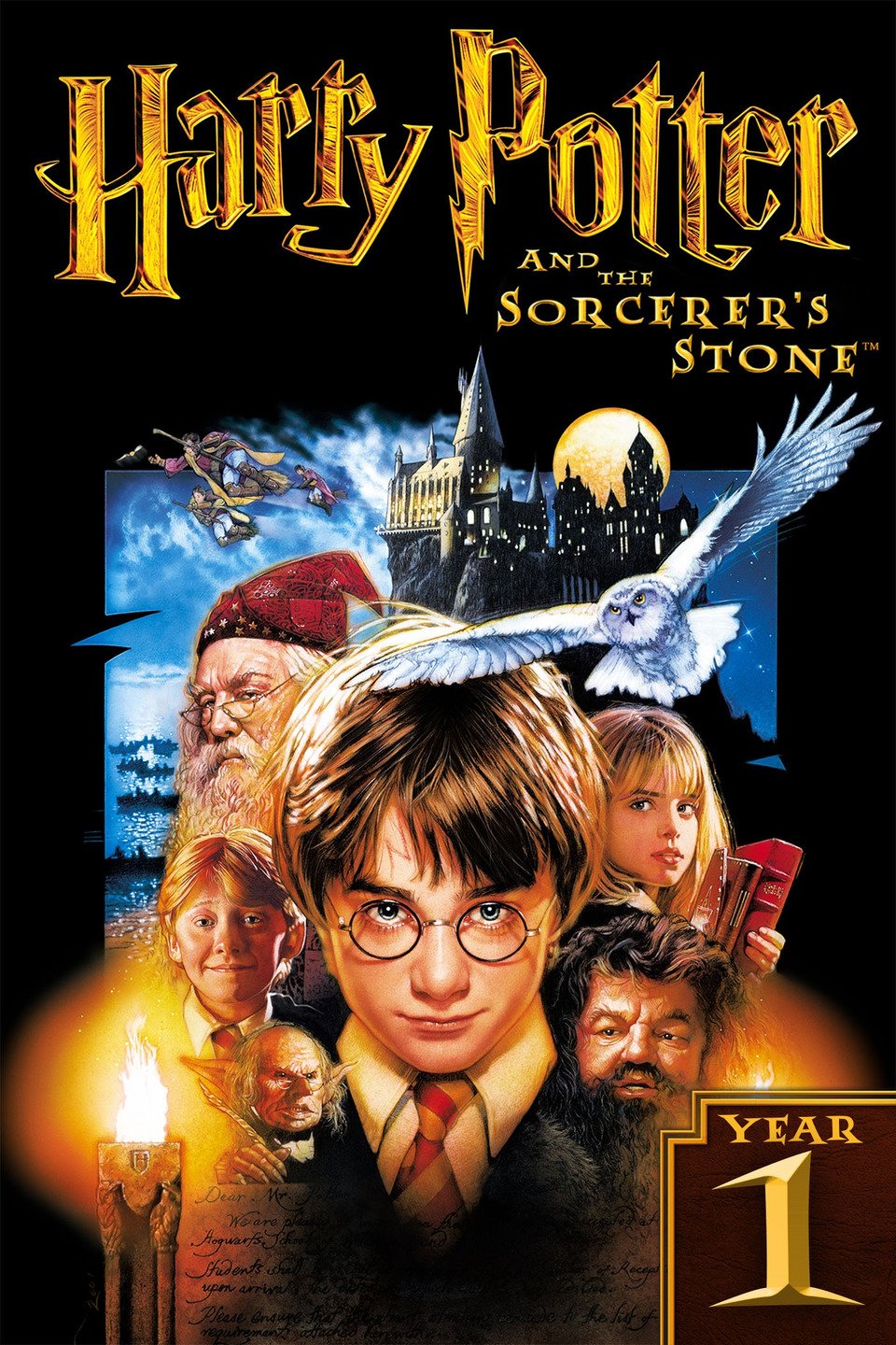 Movie poster for Harry Potter and the Sorcerer's Stone 