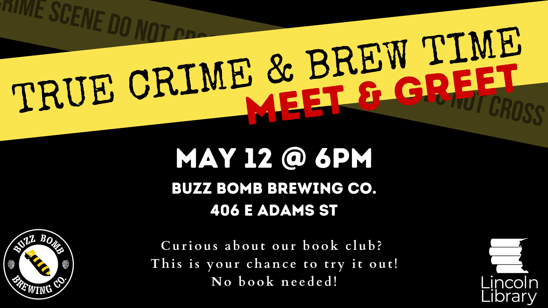 True Crime & Brew Time