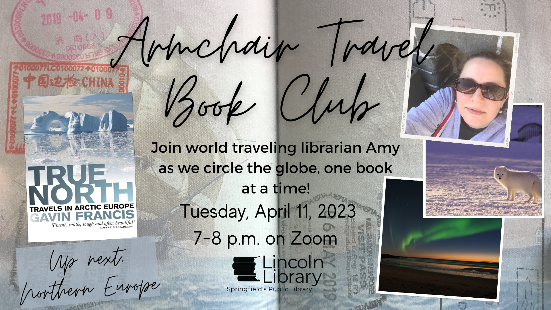Armchair Travel Book Club April 2023