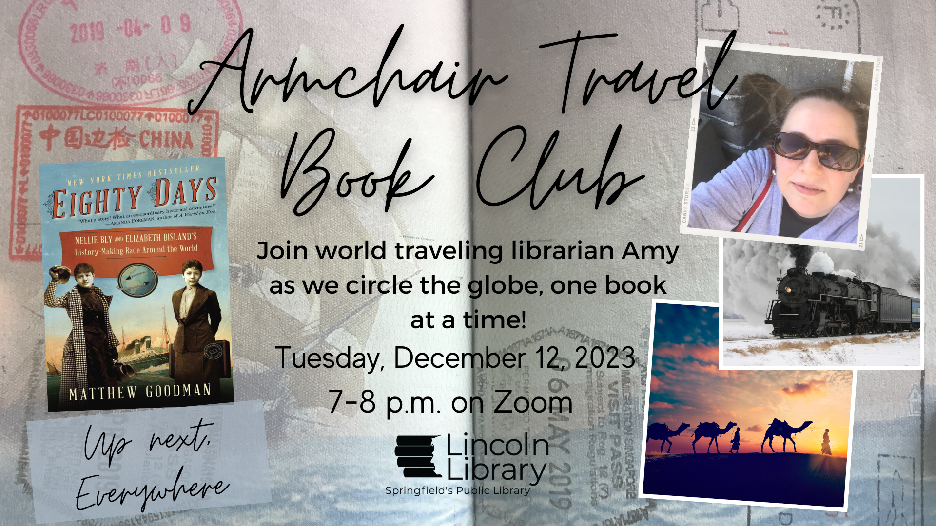 Armchair Travel Book Club December 2023