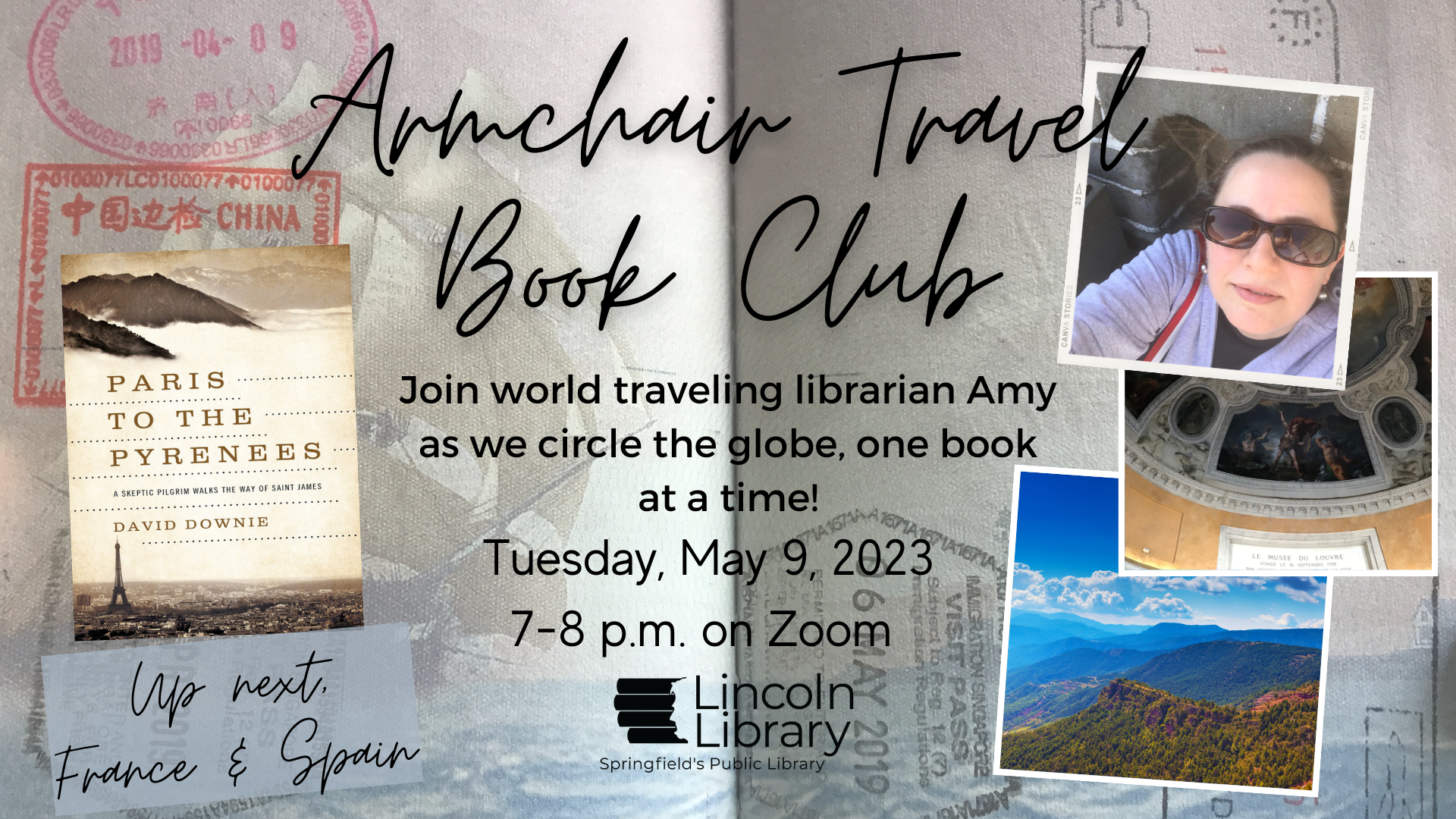 Armchair Travel Book Club May 2023