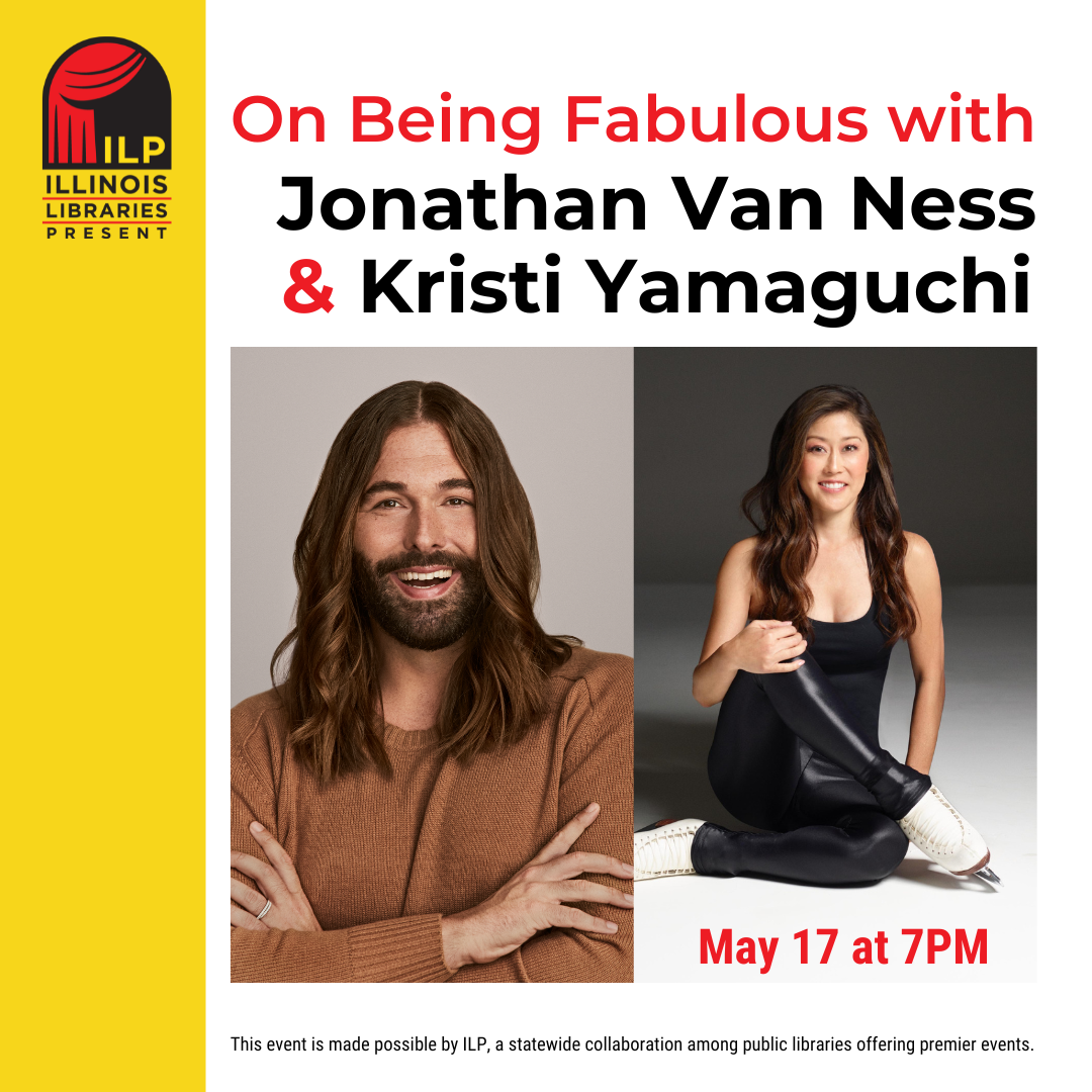 Photo of Jonathan Van Ness and Kristi Yamaguchi