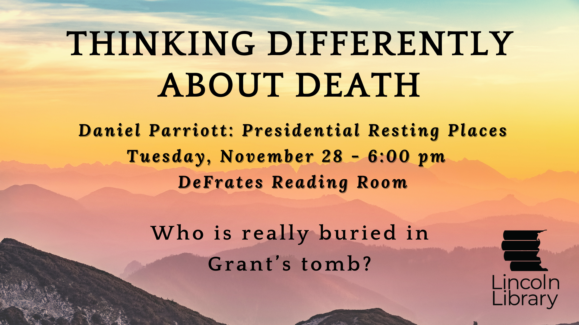 Thinking Differently About Death_Dan Parriott