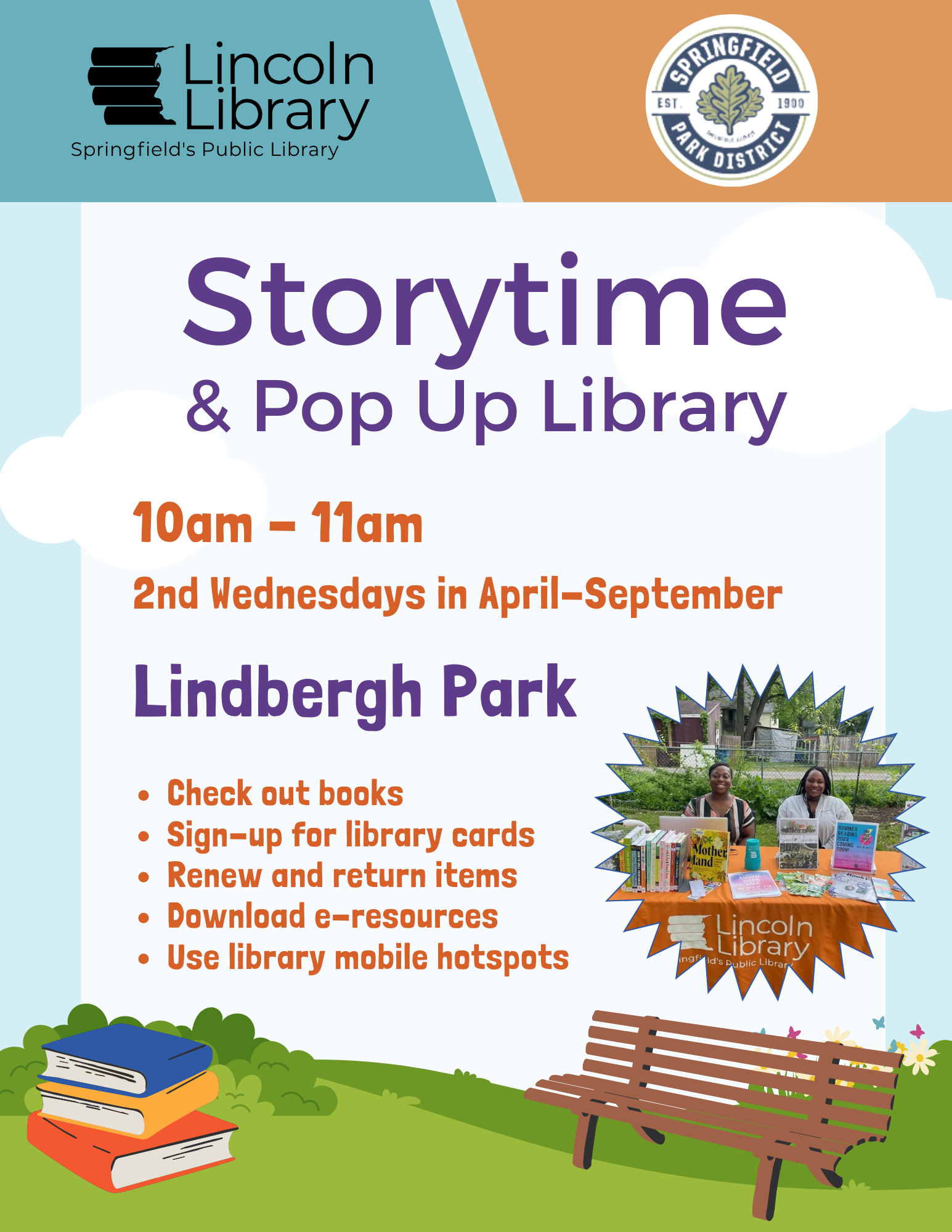 Lindbergh Park Storytime & Pop-Up