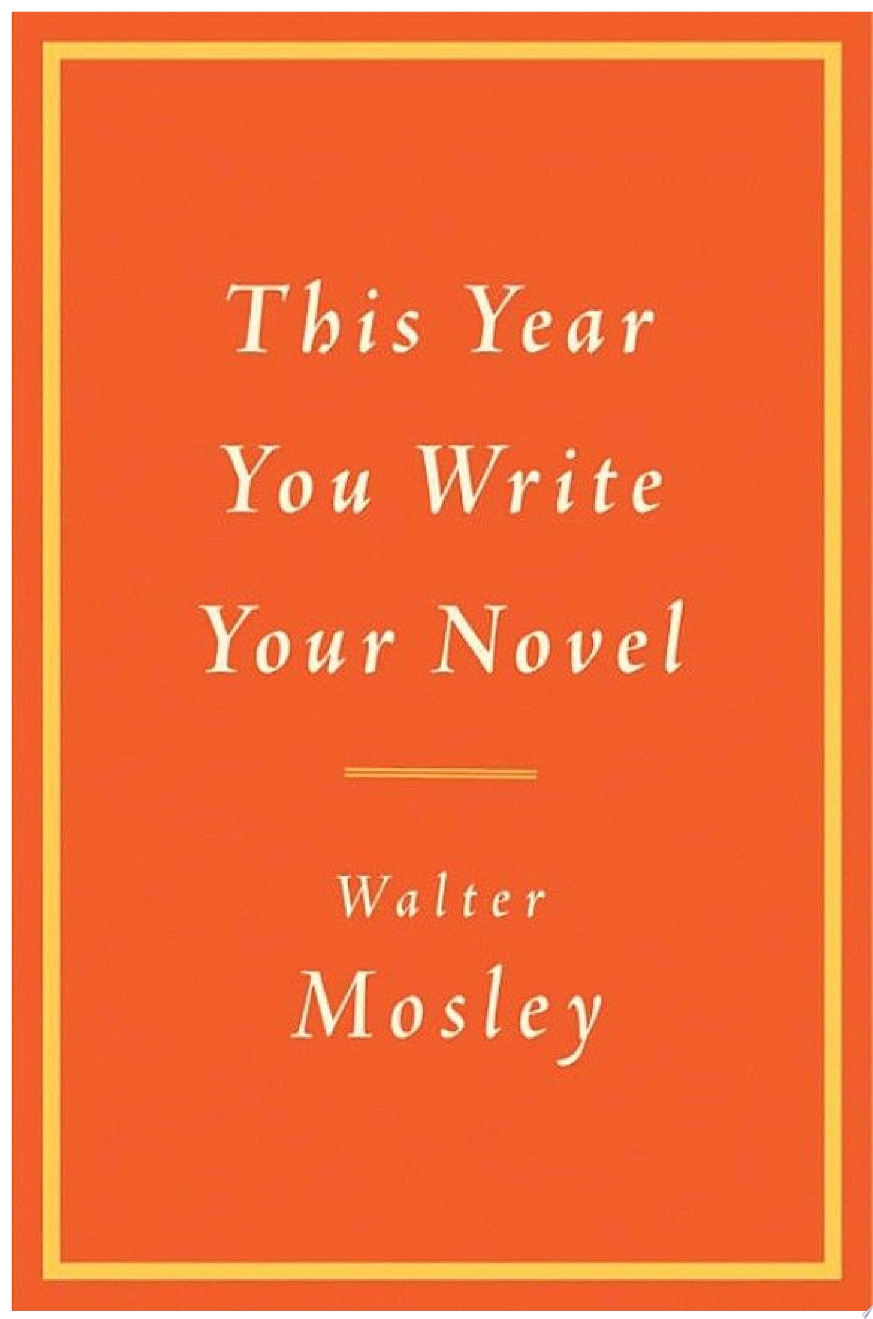 Image for "This Year You Write Your Novel"