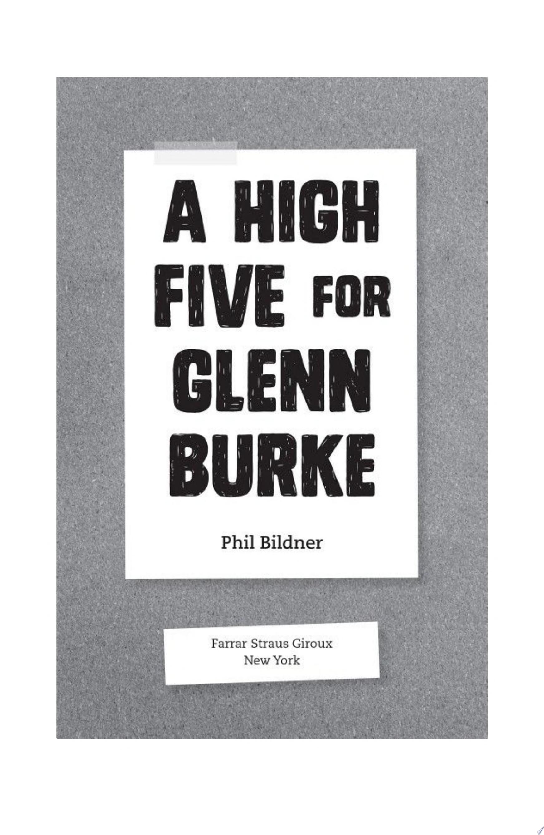 Image for "A High Five for Glenn Burke"