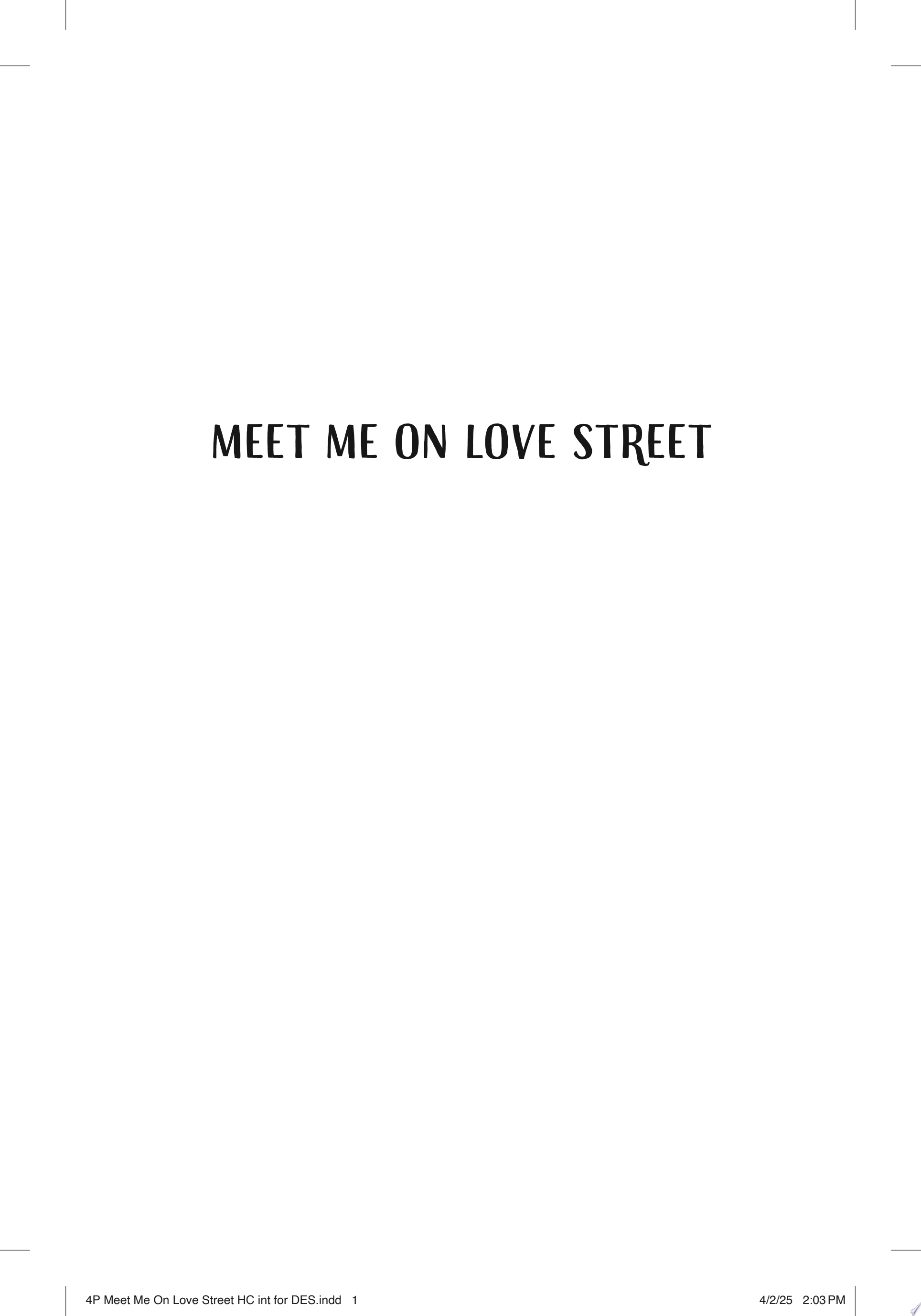 Image for "Meet Me on Love Street"