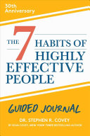 Image for "The 7 Habits of Highly Effective People 30th Anniversary Guided Journal"