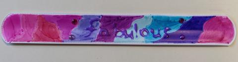 Slap bracelet