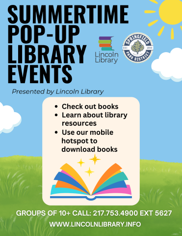 Colorful Summertime Pop Up Flyer