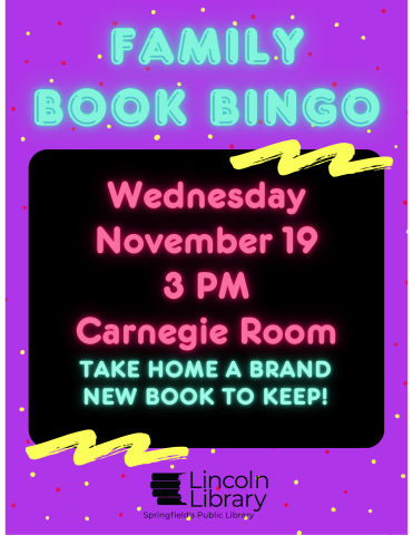 A flyer for the event with date, time, and location