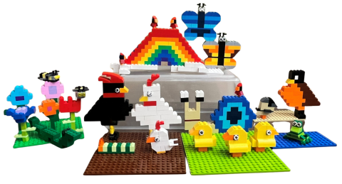 Examples of springtime Lego builds