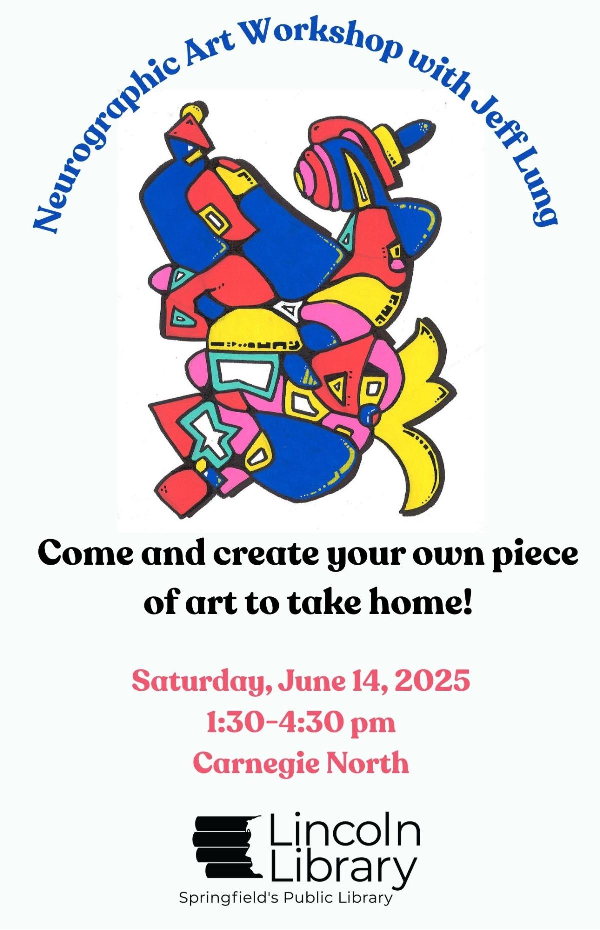 Neurographic Art Workshop with Jeff Lung