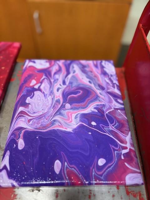 Acrylic Pour 