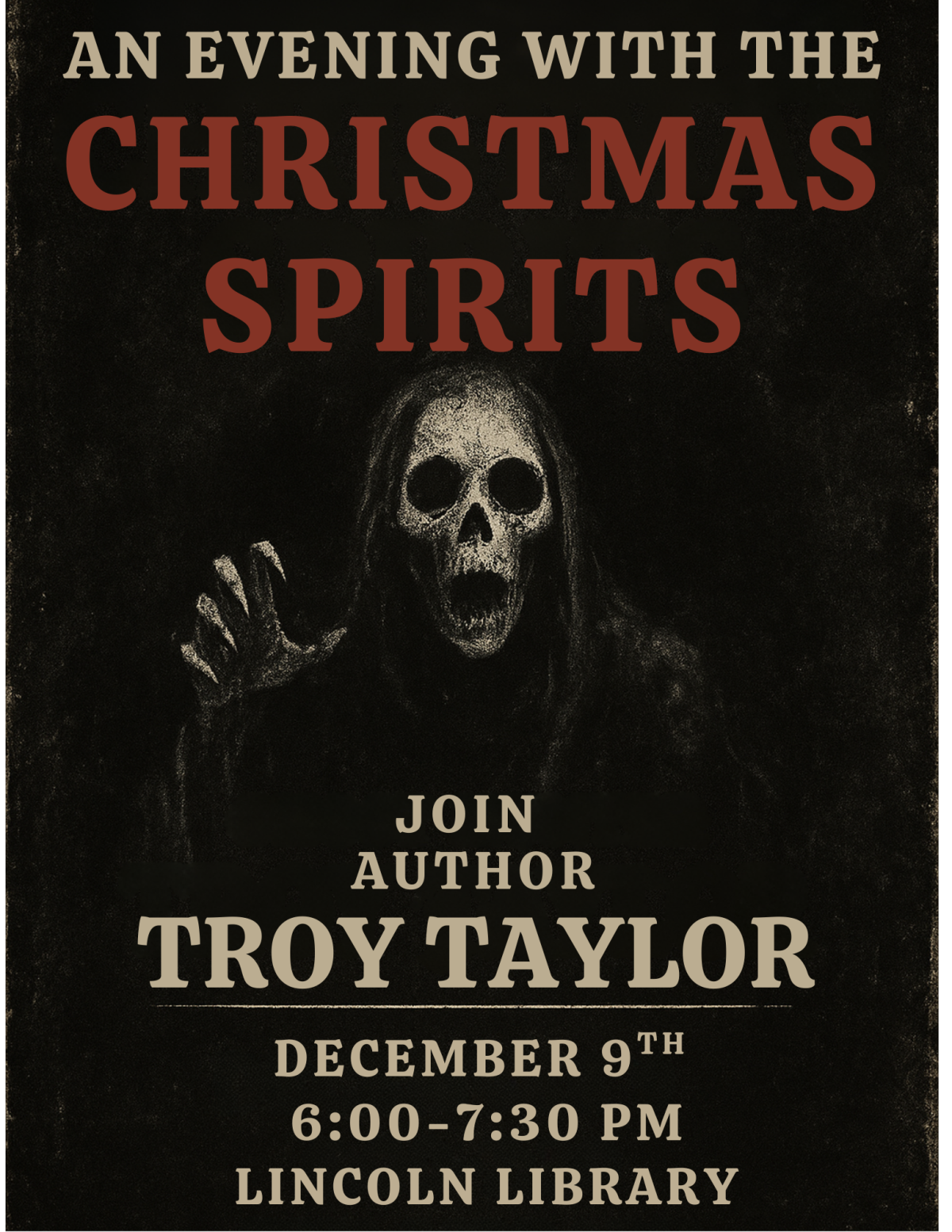 An Evening With The Christmas Spirits