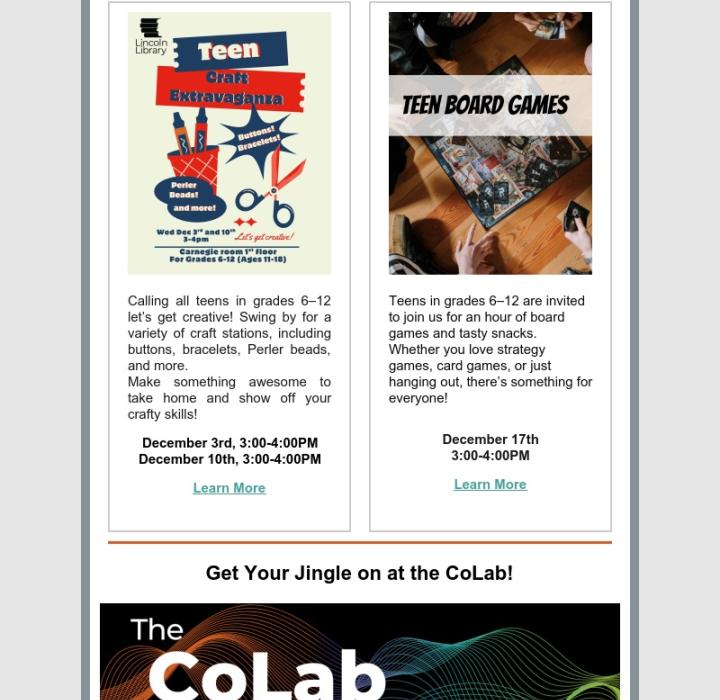 Image of December Newsletter