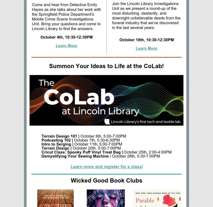 Image of October Newsletter