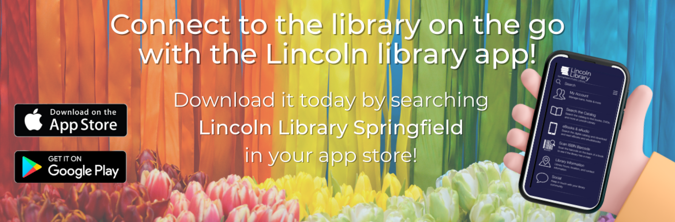 Download the Lincoln Library app